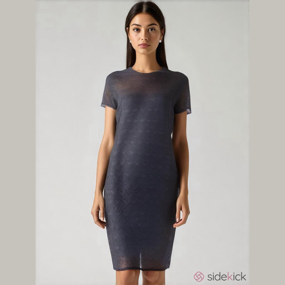 EUC Women's Laundry by Shelli Segal Dress Size M Blue